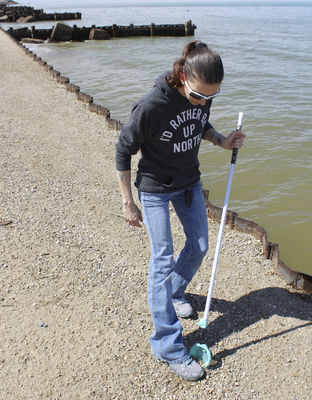 A Lake Michigan treasure hunt